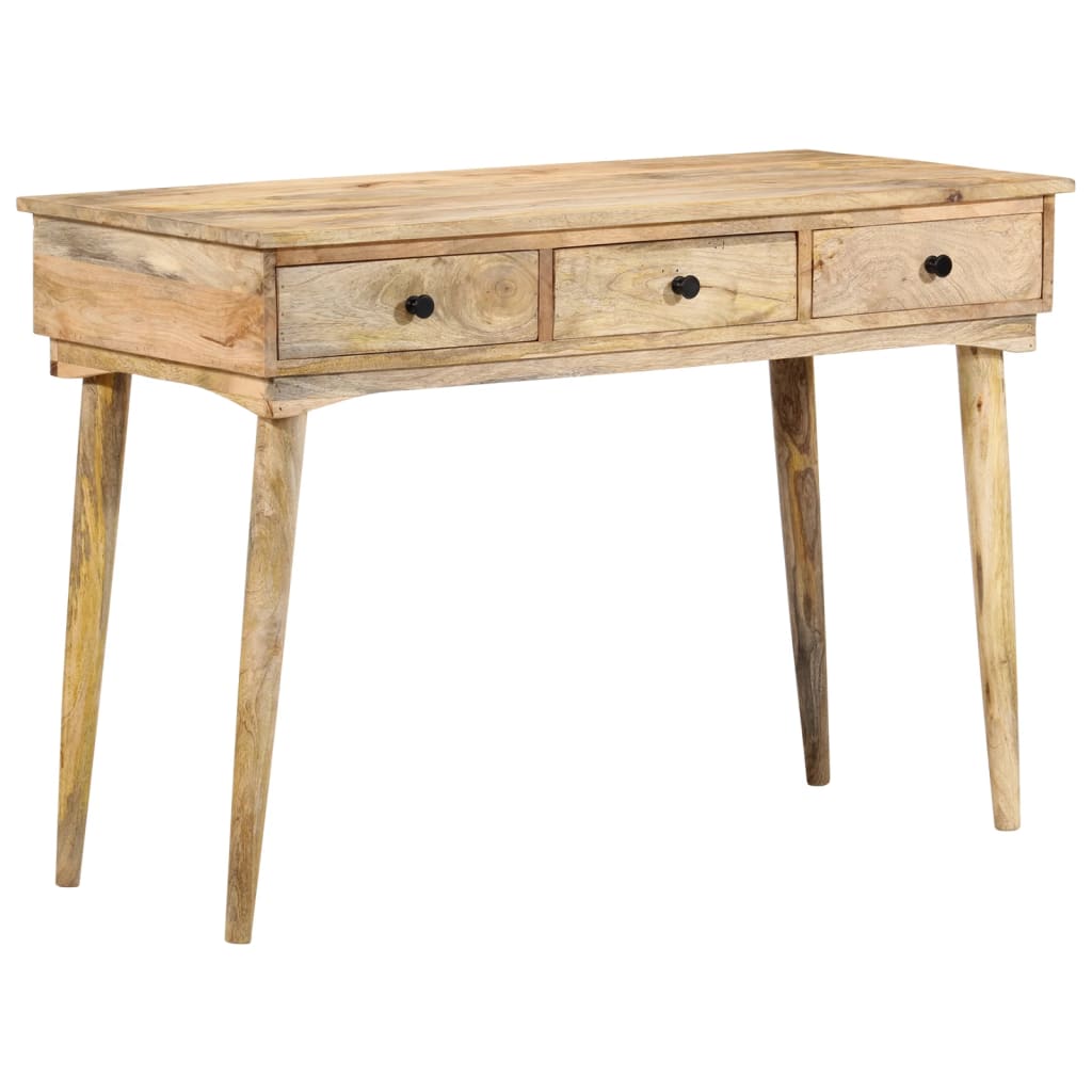 Console Table With Drawers Solid Wood Mango