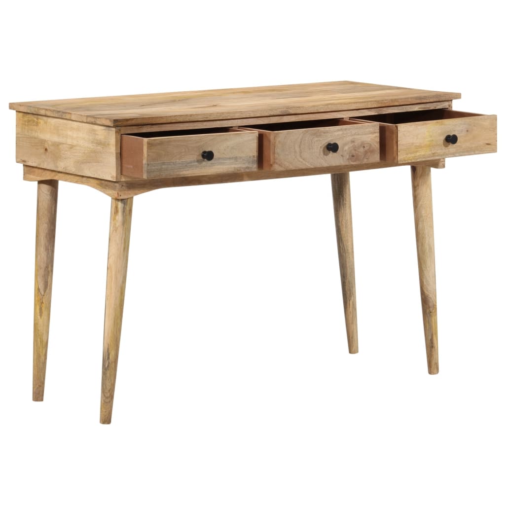 Console Table With Drawers Solid Wood Mango