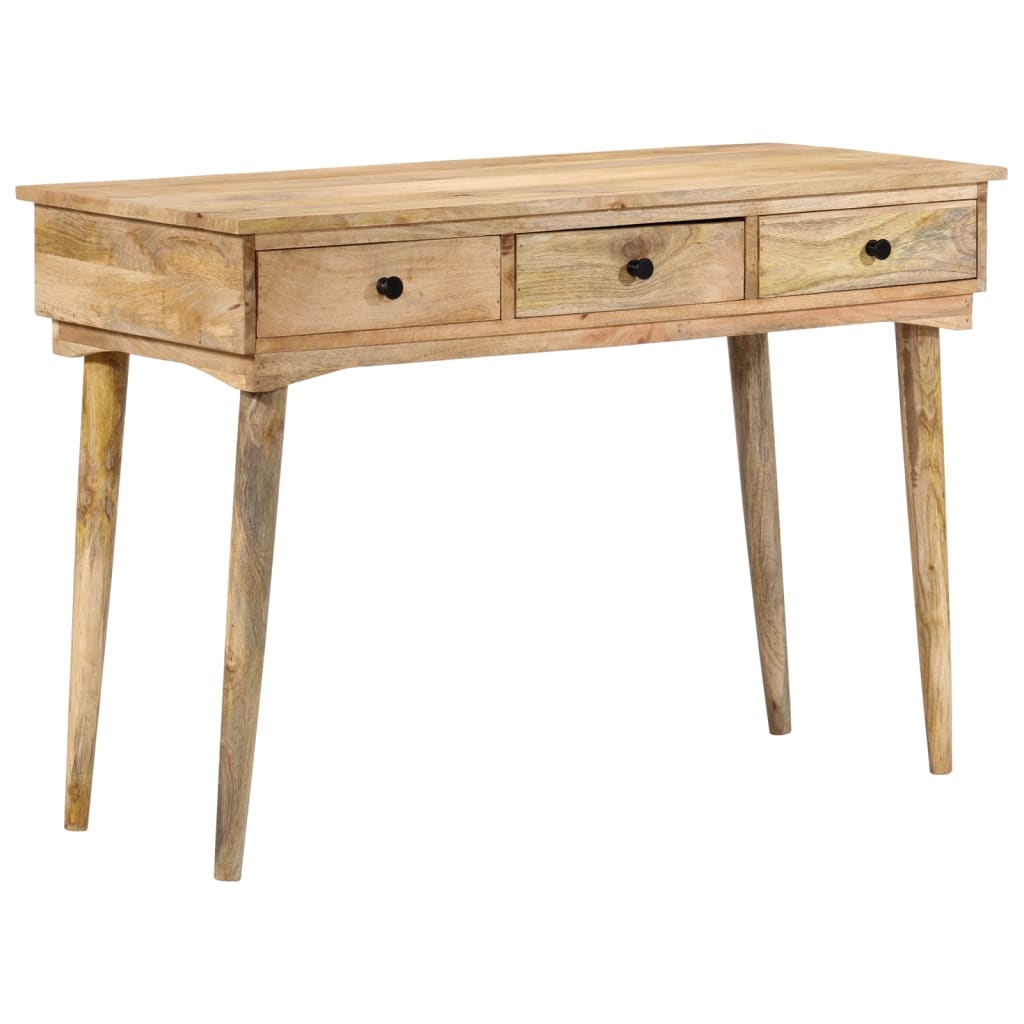 Console Table With Drawers Solid Wood Mango