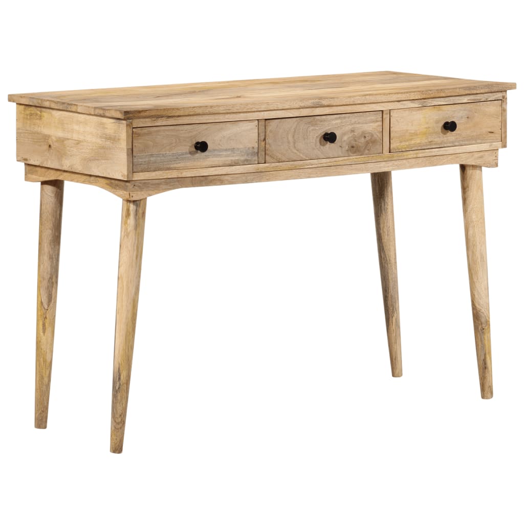 Console Table With Drawers Solid Wood Mango