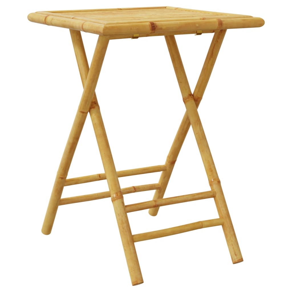 Folding Patio Table Bamboo