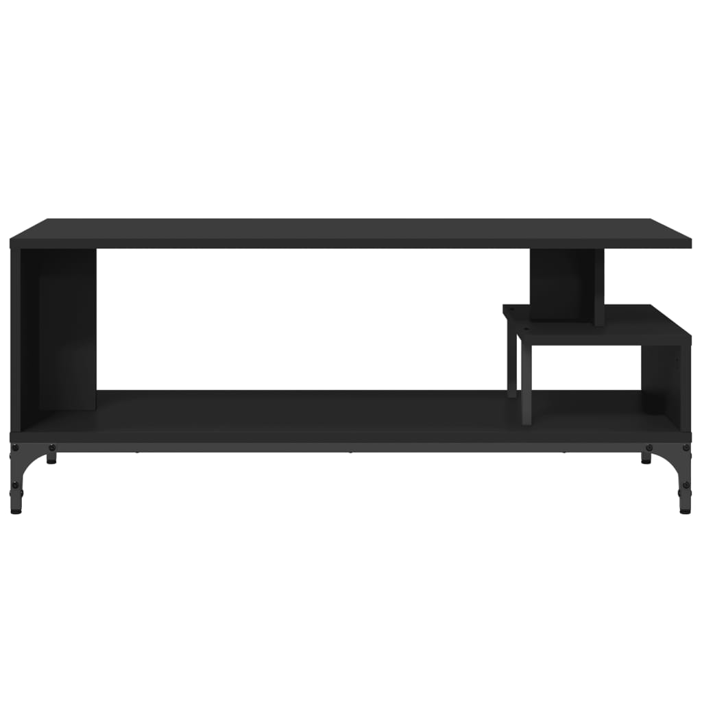 Tv Stand 40.2&quot;X15.7&quot;X16.1&quot; Engineered Wood And Powder-Coated Steel