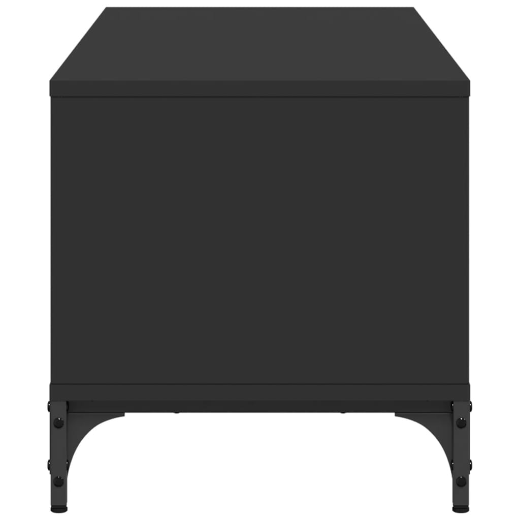 Tv Stand 40.2&quot;X15.7&quot;X16.1&quot; Engineered Wood And Powder-Coated Steel