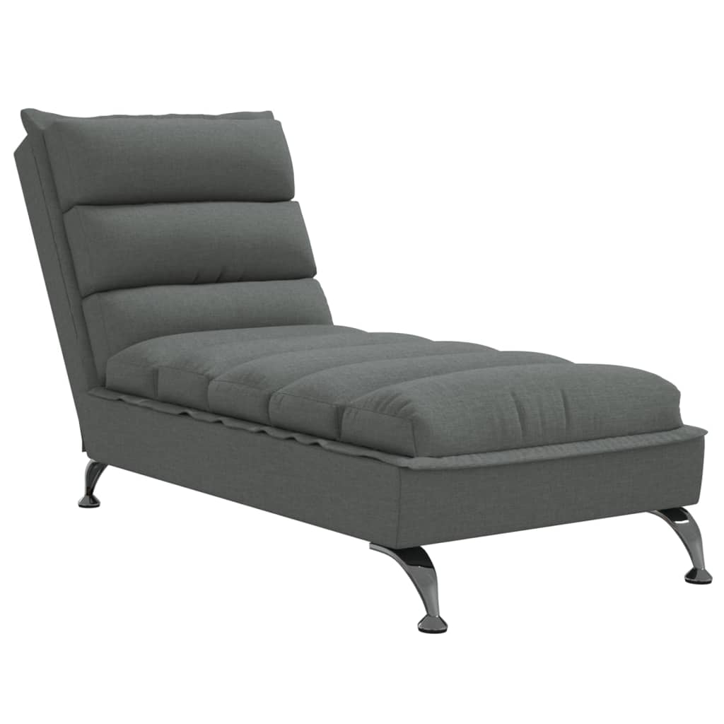 Chaise Lounge With Cushions Fabric