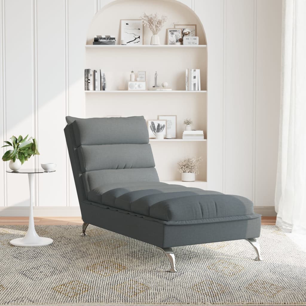 Chaise Lounge With Cushions Fabric