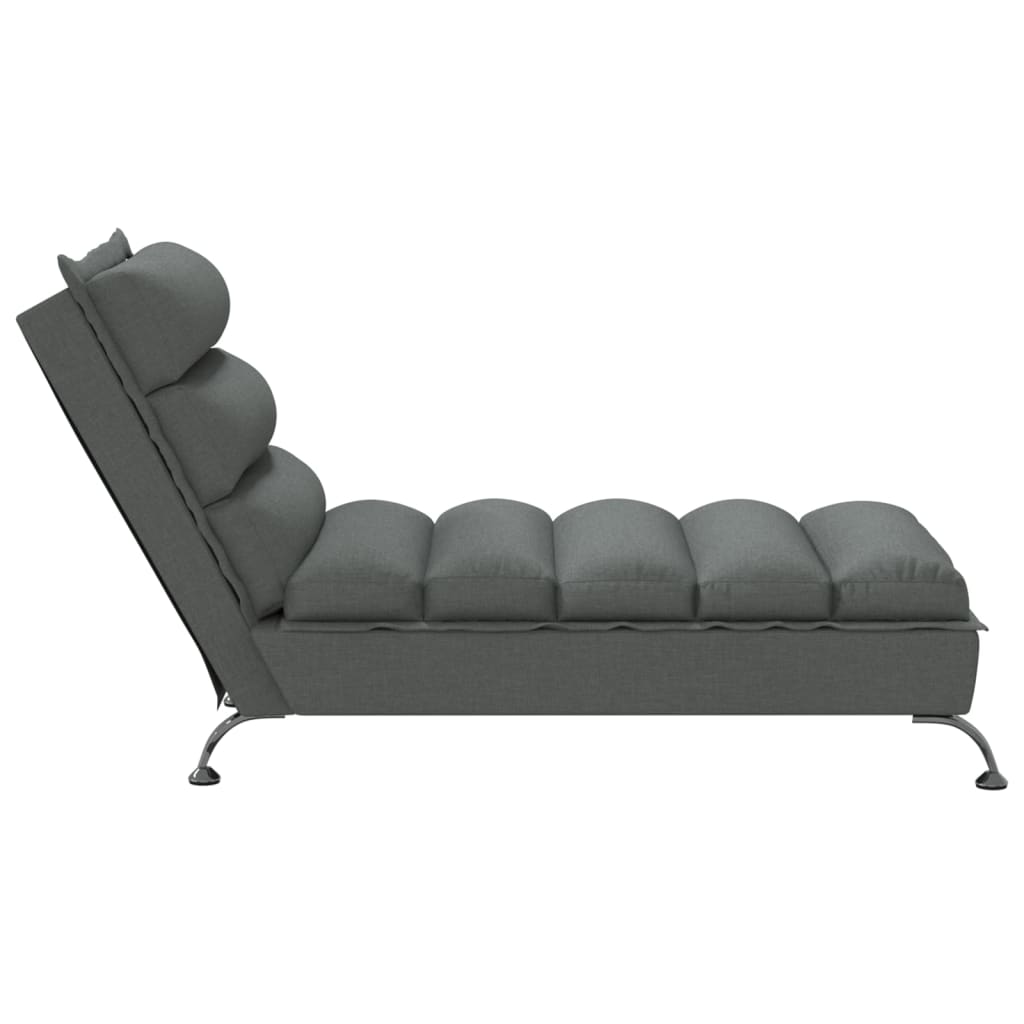 Chaise Lounge With Cushions Fabric