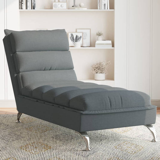 Chaise Lounge With Cushions Fabric