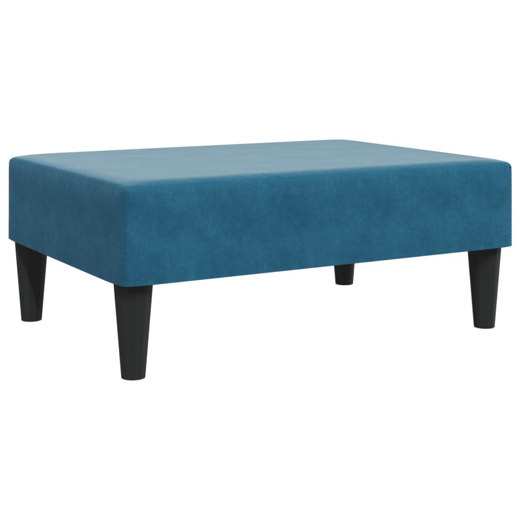 Footstool 30.3&quot;X21.7&quot;X12.2&quot; Velvet