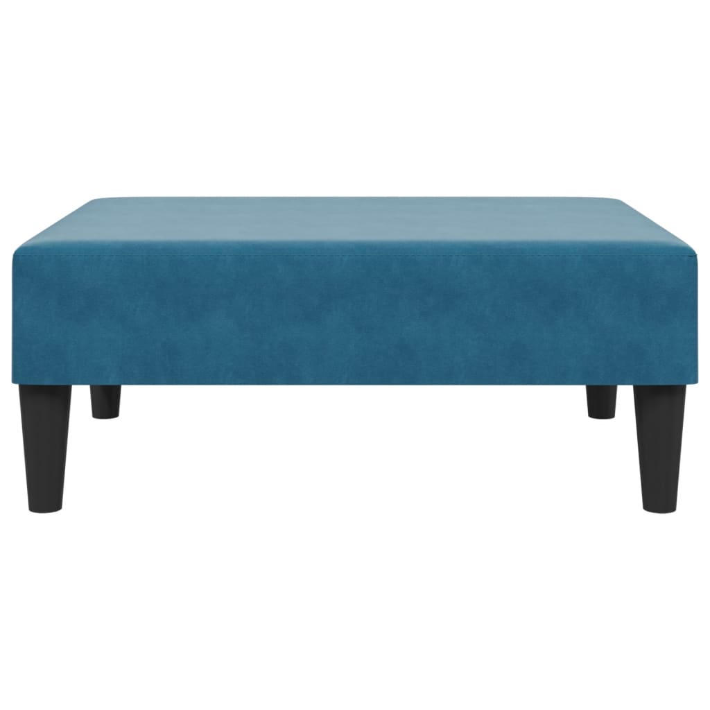 Footstool 30.3&quot;X21.7&quot;X12.2&quot; Velvet