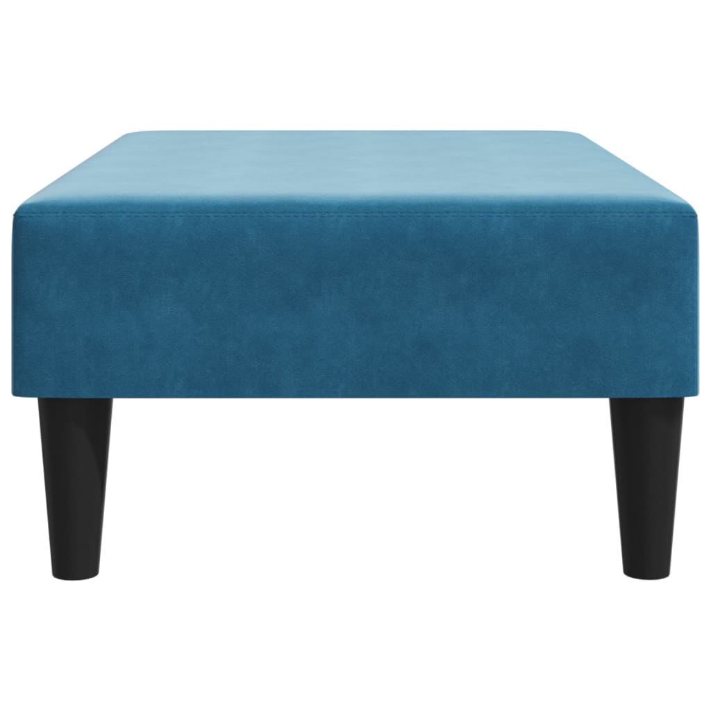 Footstool 30.3&quot;X21.7&quot;X12.2&quot; Velvet