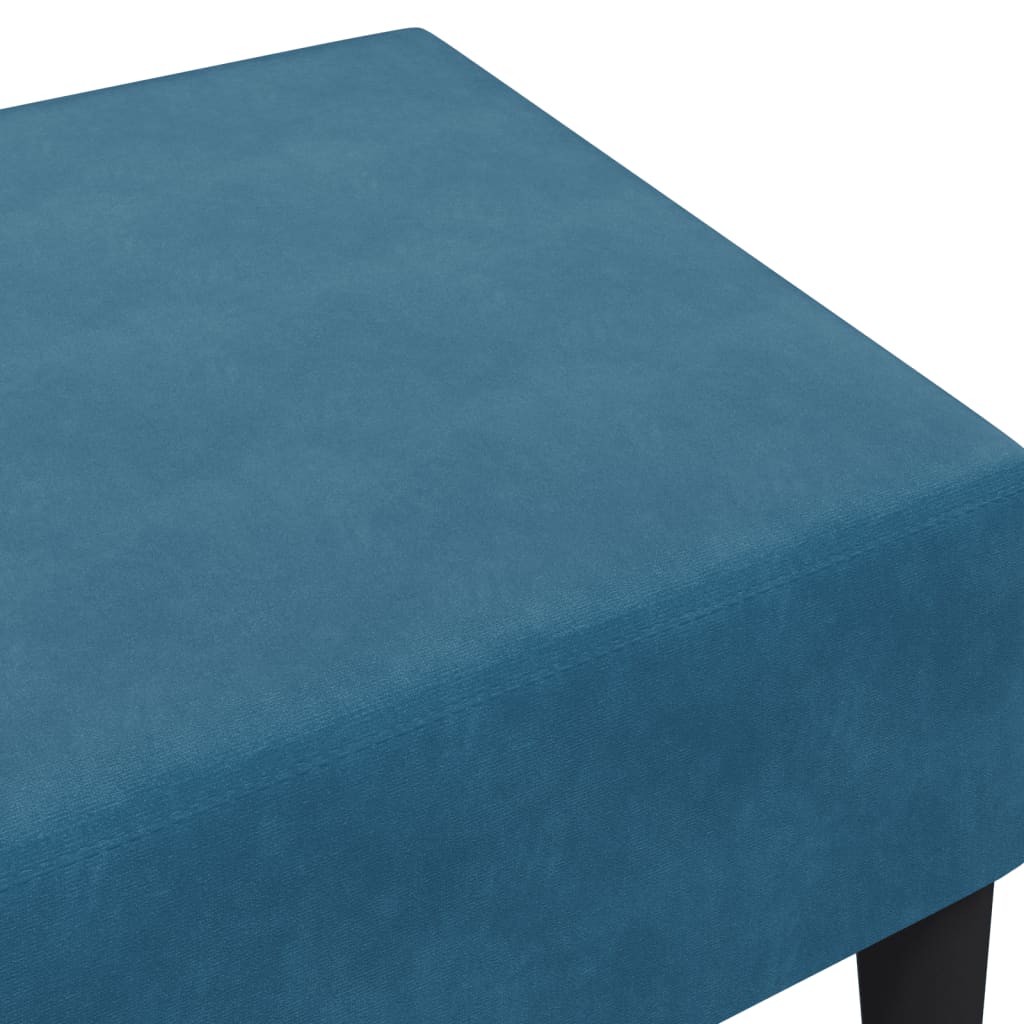 Footstool 30.3&quot;X21.7&quot;X12.2&quot; Velvet