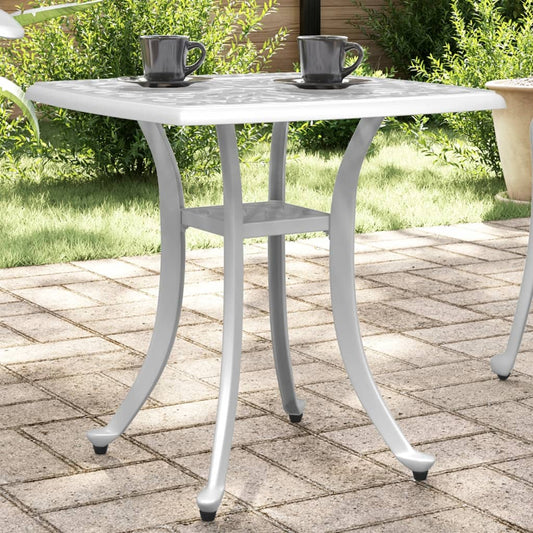 Patio Table 20.9&quot;X20.9&quot;X20.9&quot; Cast Aluminum