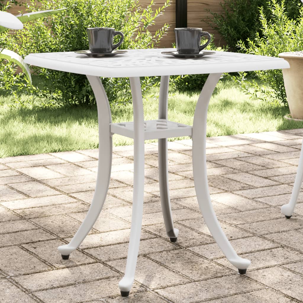 Patio Table 20.9&quot;X20.9&quot;X20.9&quot; Cast Aluminum