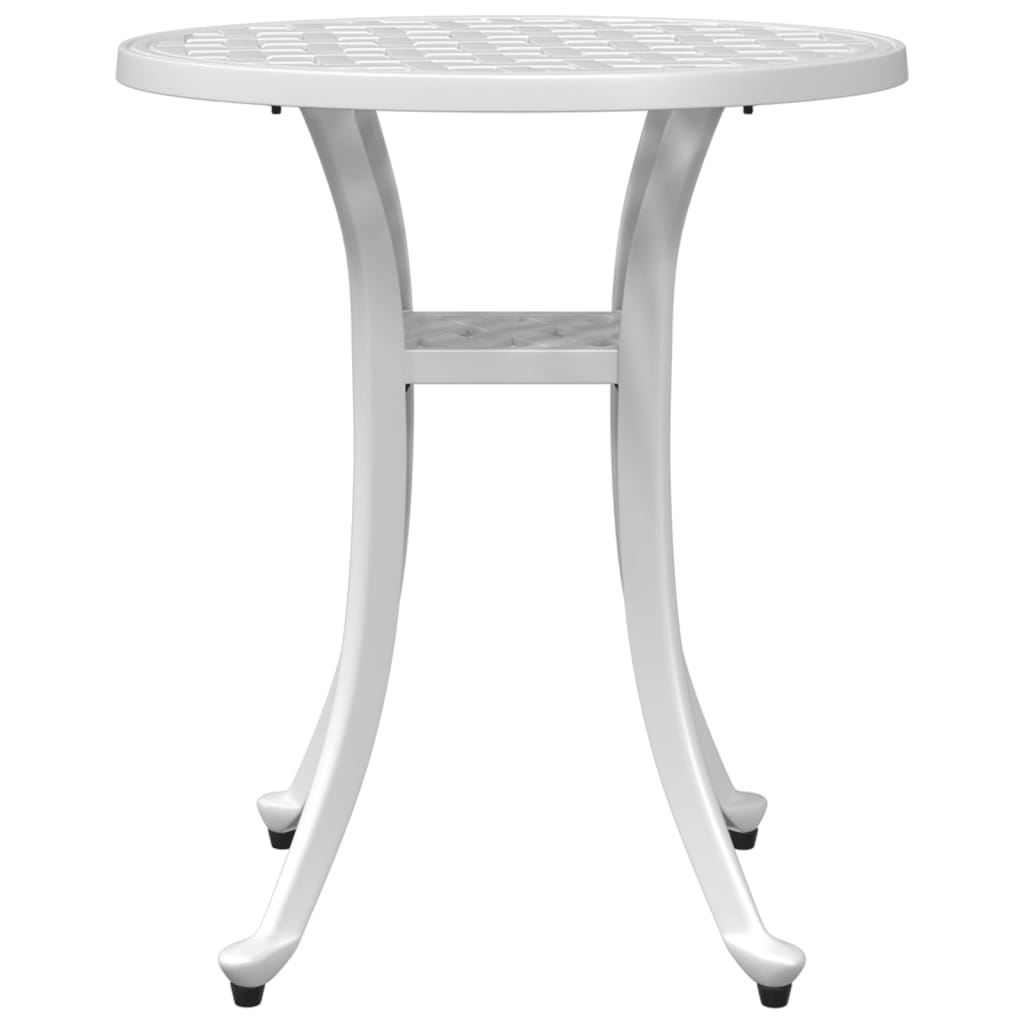 Patio Table Ø18.9&quot;X20.9&quot; Cast Aluminum