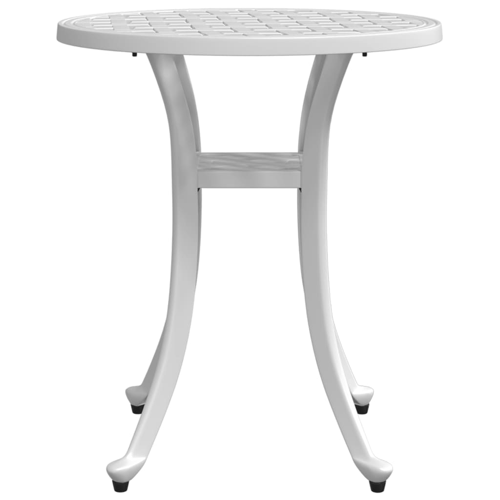 Patio Table Ø18.9&quot;X20.9&quot; Cast Aluminum