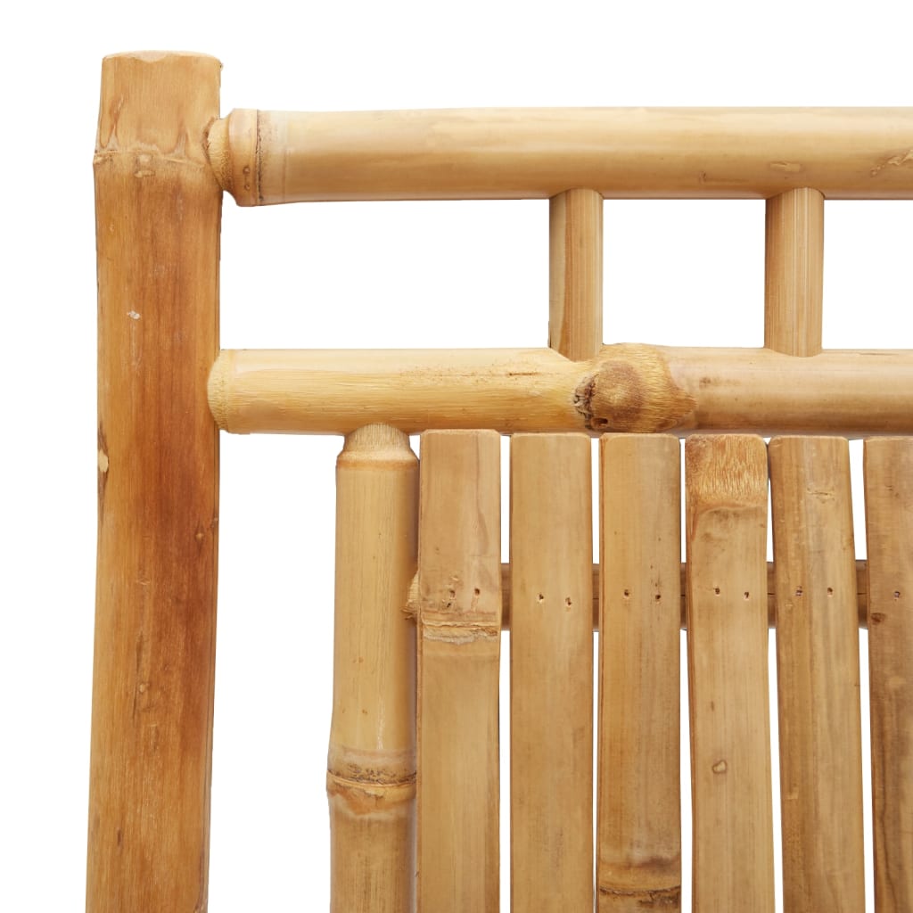 Folding Patio Chairs 2 Pcs 20.9&quot;X26&quot;X39&quot; Bamboo