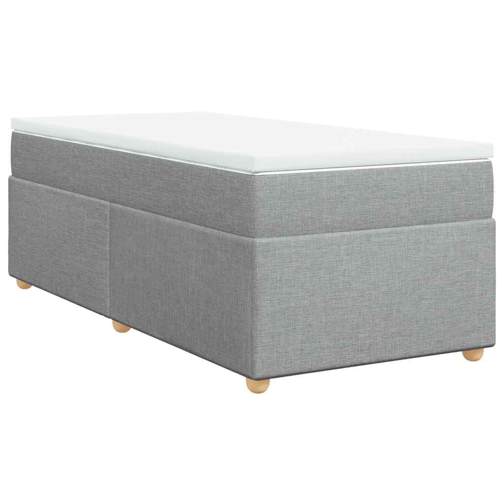 Box Spring Bed With Mattress Fabric