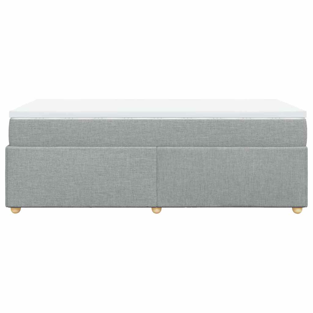 Box Spring Bed With Mattress Fabric