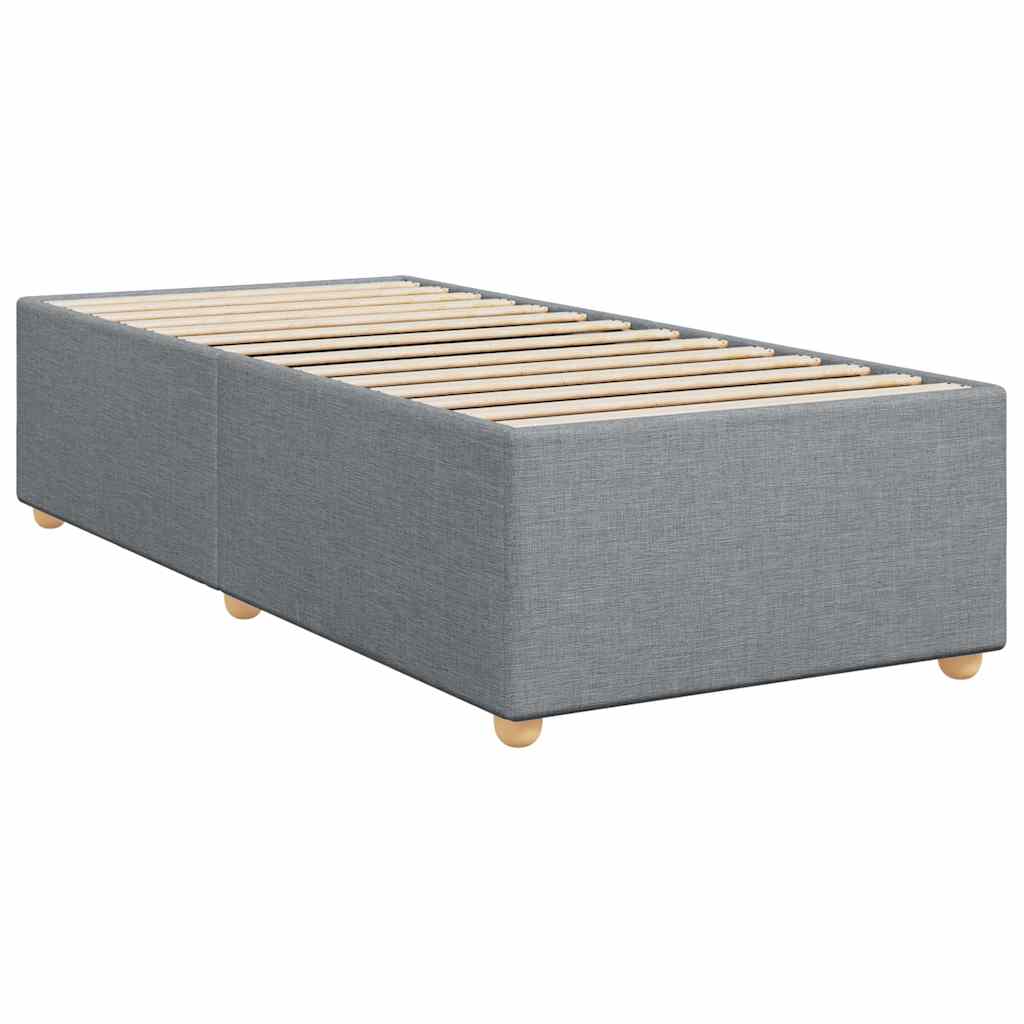 Box Spring Bed With Mattress Fabric