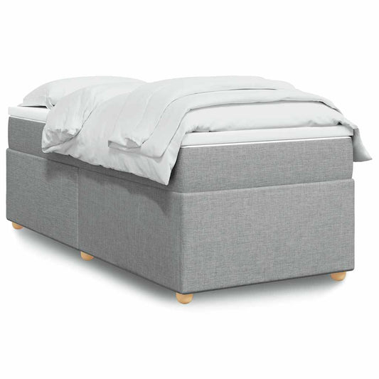 Box Spring Bed With Mattress Fabric