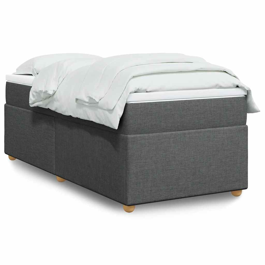 Box Spring Bed With Mattress Fabric