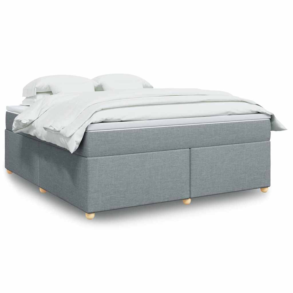 Box Spring Bed With Mattress Fabric