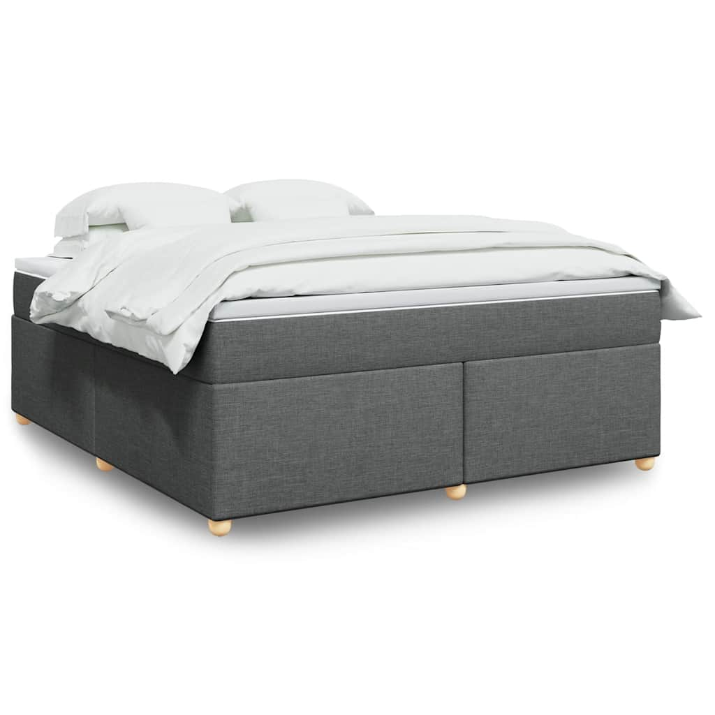 Box Spring Bed With Mattress Fabric