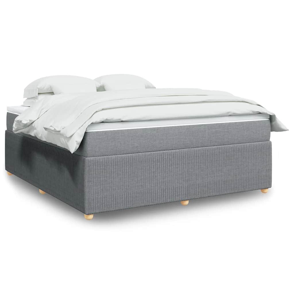 Box Spring Bed With Mattress Fabric