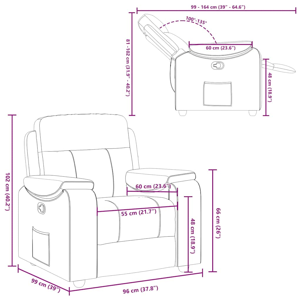 Recliner Chair Fabric