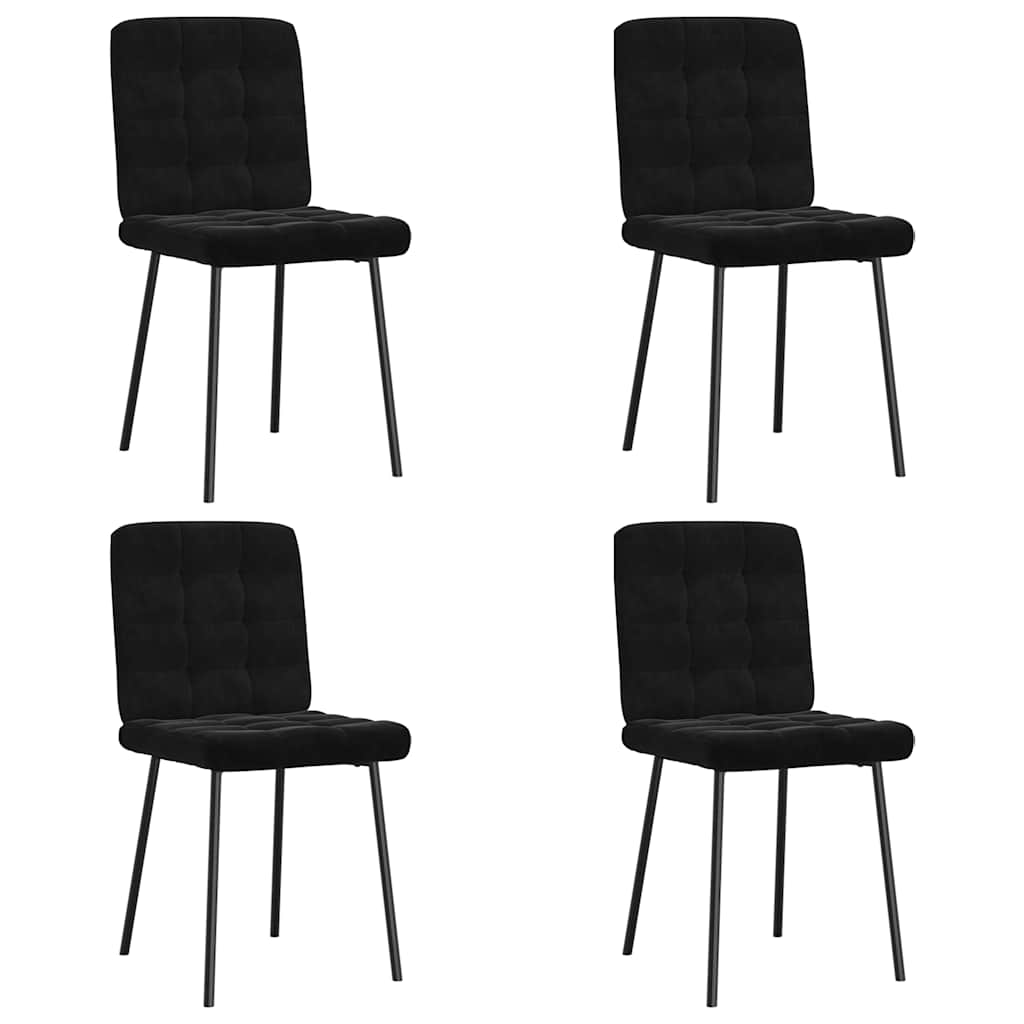 Dining Chairs 2 Pcs Velvet