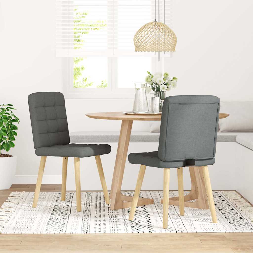 Dining Chairs 2 Pcs Fabric