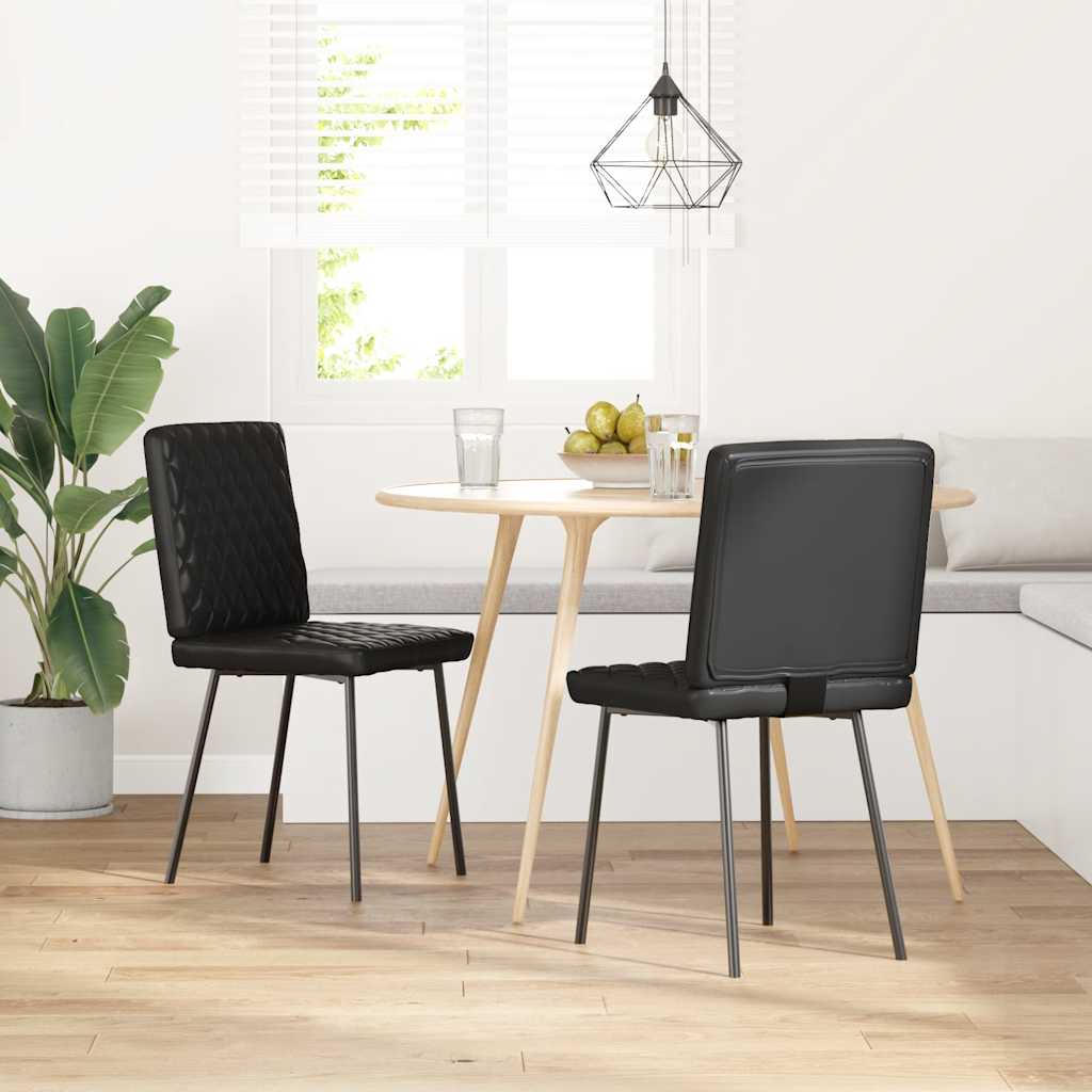 Dining Chairs 2 Pcs Faux Leather