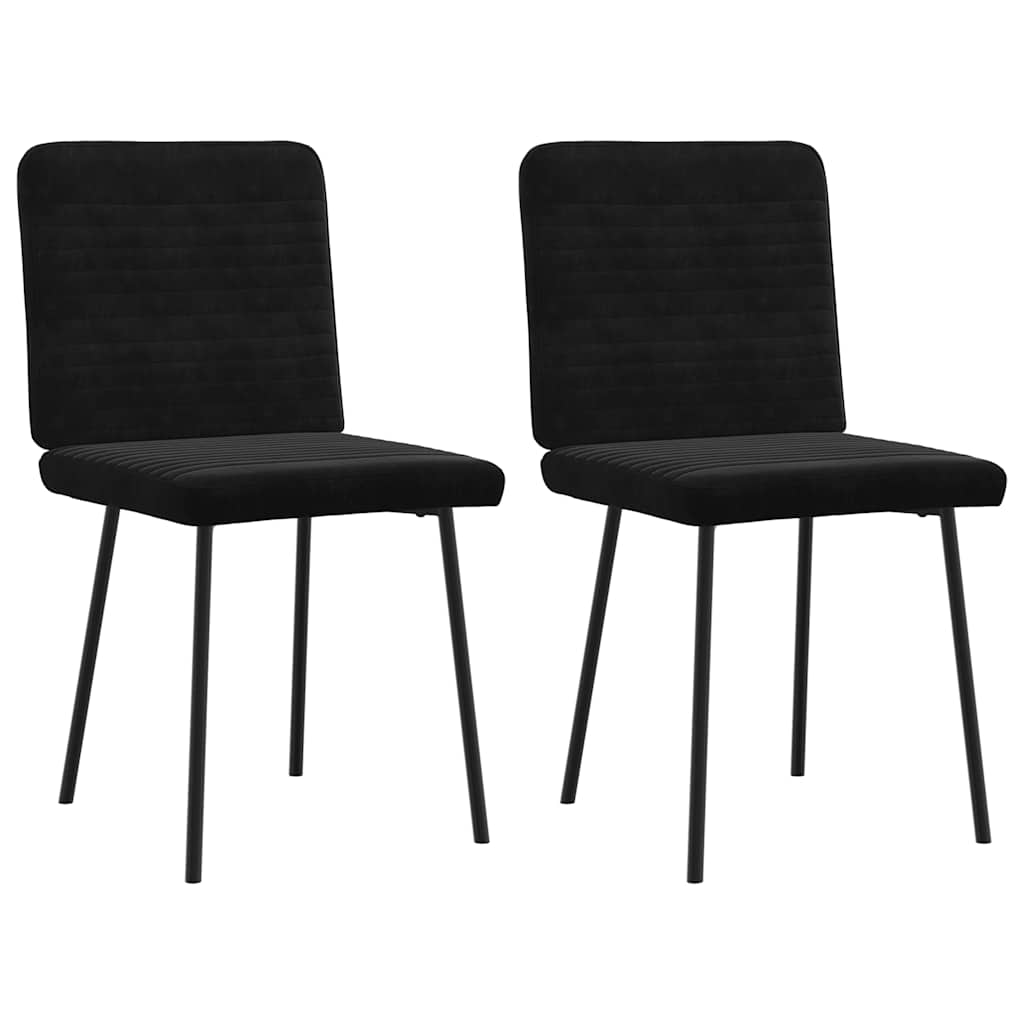 Dining Chairs 2 Pcs Velvet