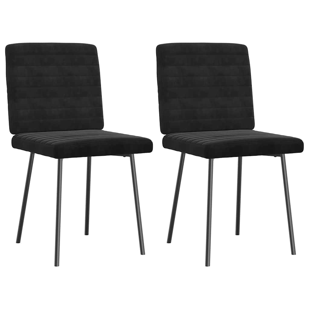 Dining Chairs 2 Pcs Velvet