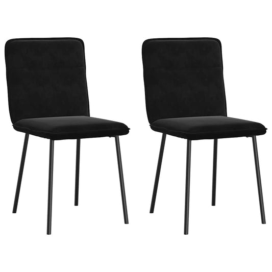 Dining Chairs 2 Pcs Velvet