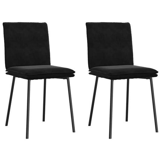 Dining Chairs 2 Pcs Velvet