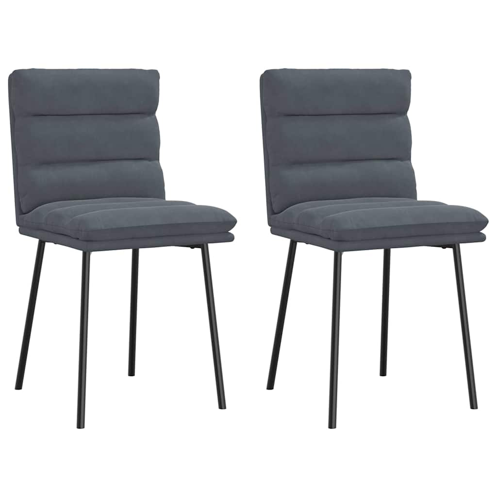 Dining Chairs 2 Pcs Velvet