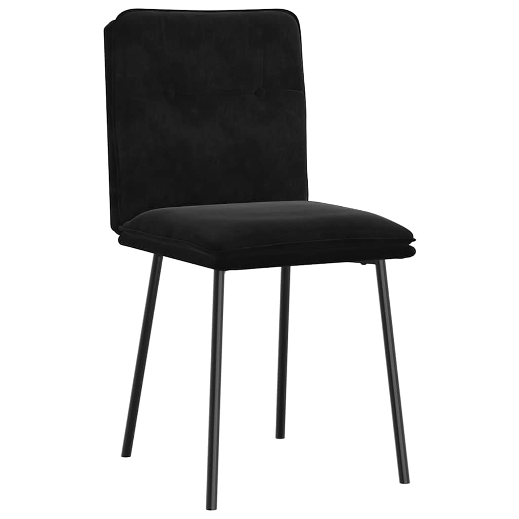 Dining Chairs 2 Pcs Velvet