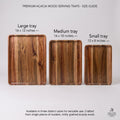 Set of trays