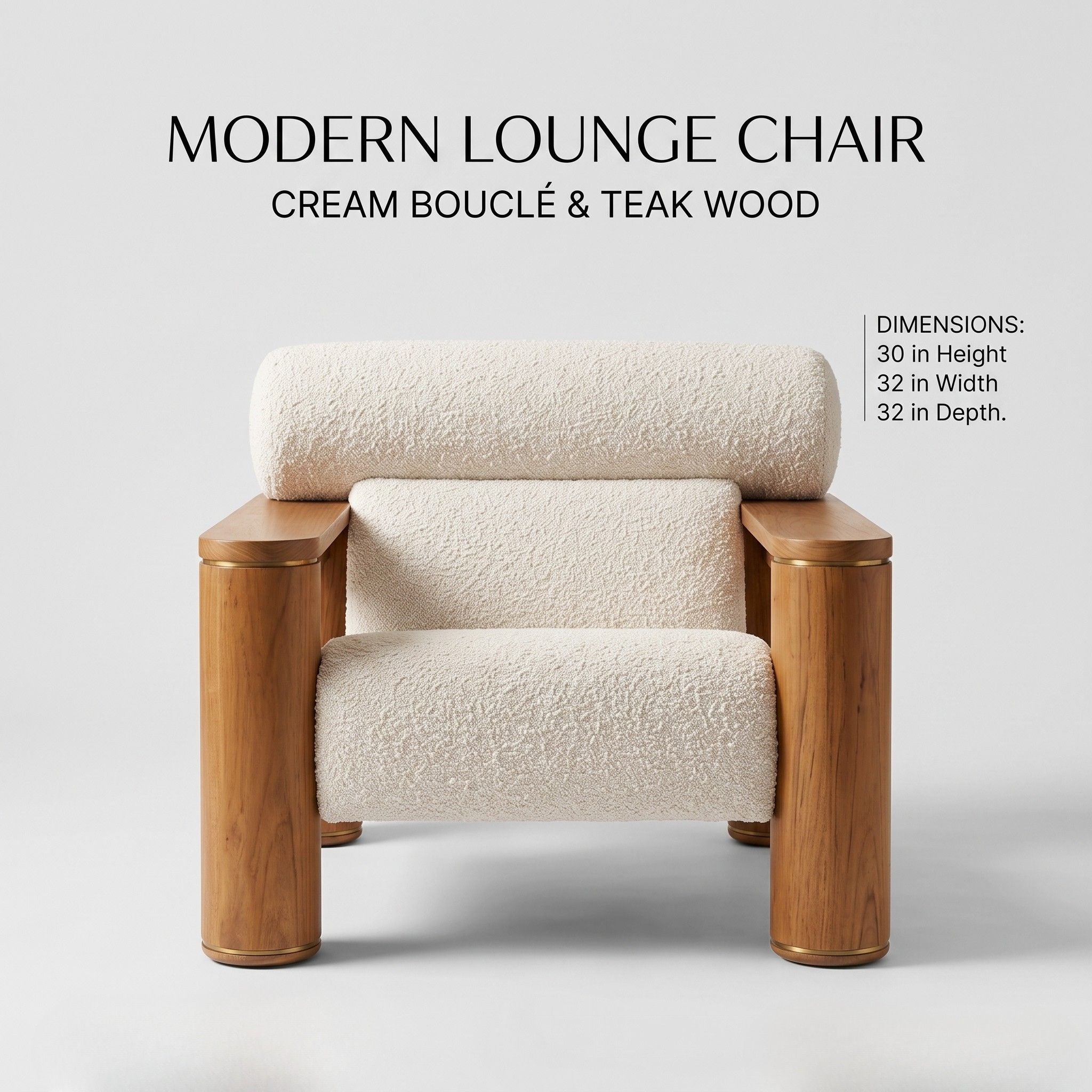 Teak Wood Lounge Chair