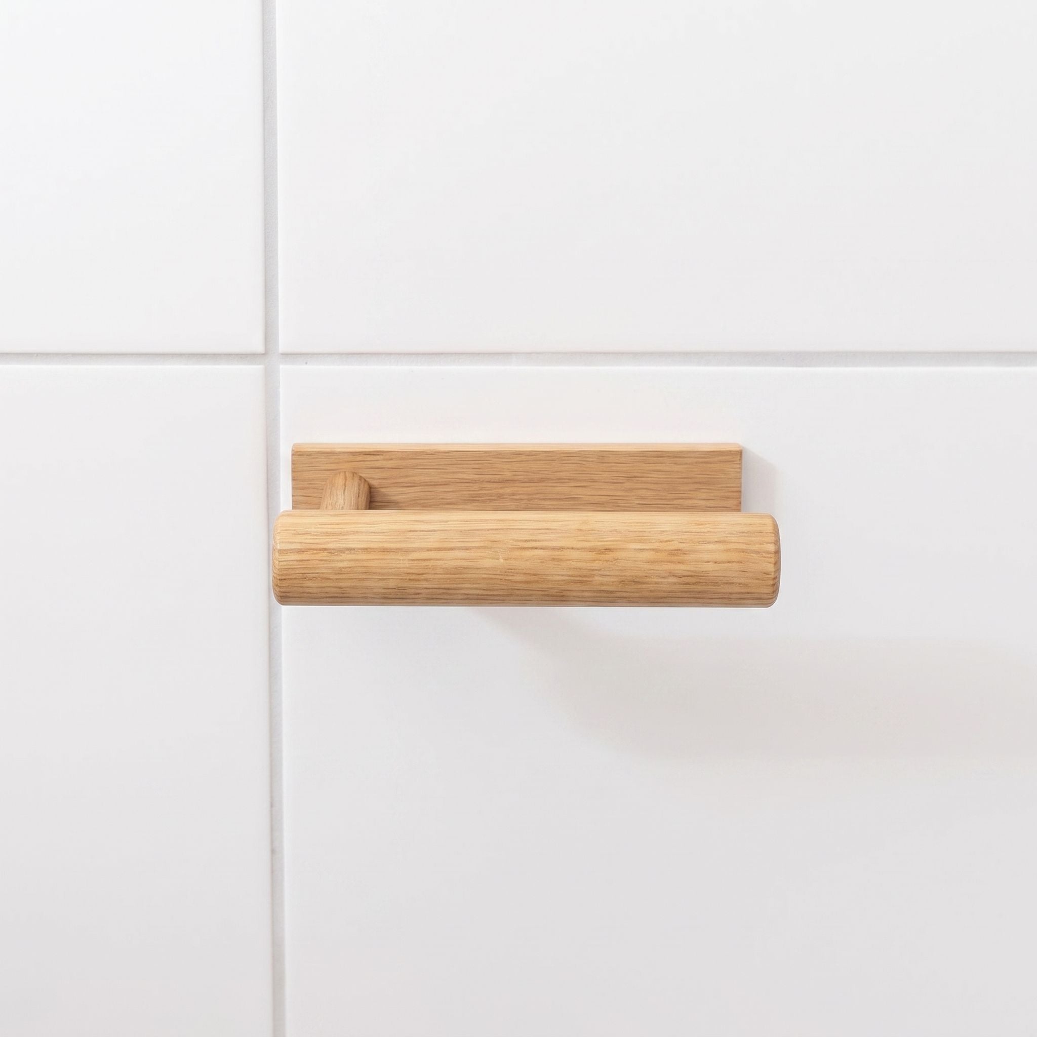 Handcrafted Wood Toilet Paper Holder