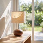 Minimalist Wooden Table Lamp