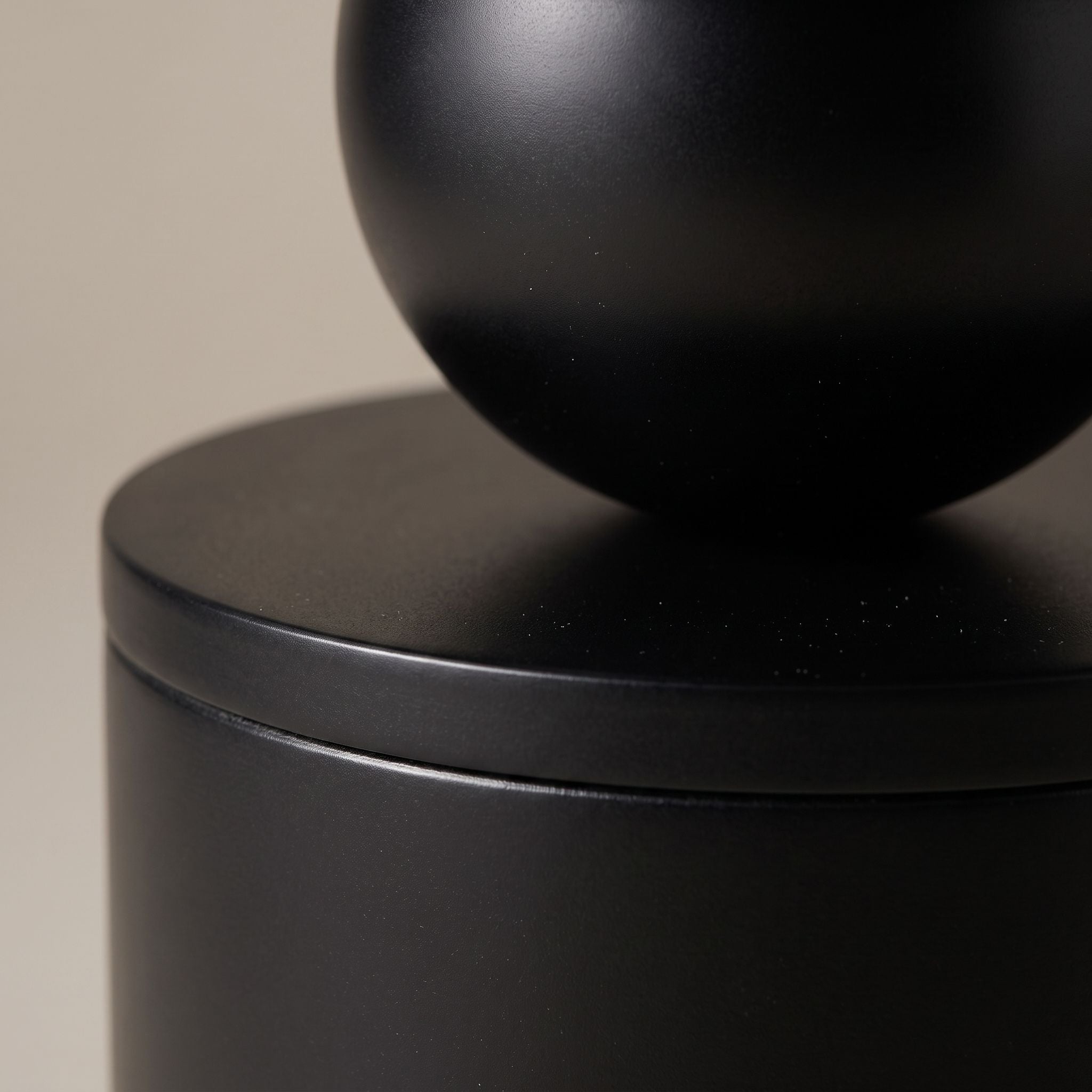 Sculptural Sphere Wood Coffee Table