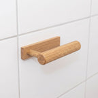 Handcrafted Wood Toilet Paper Holder