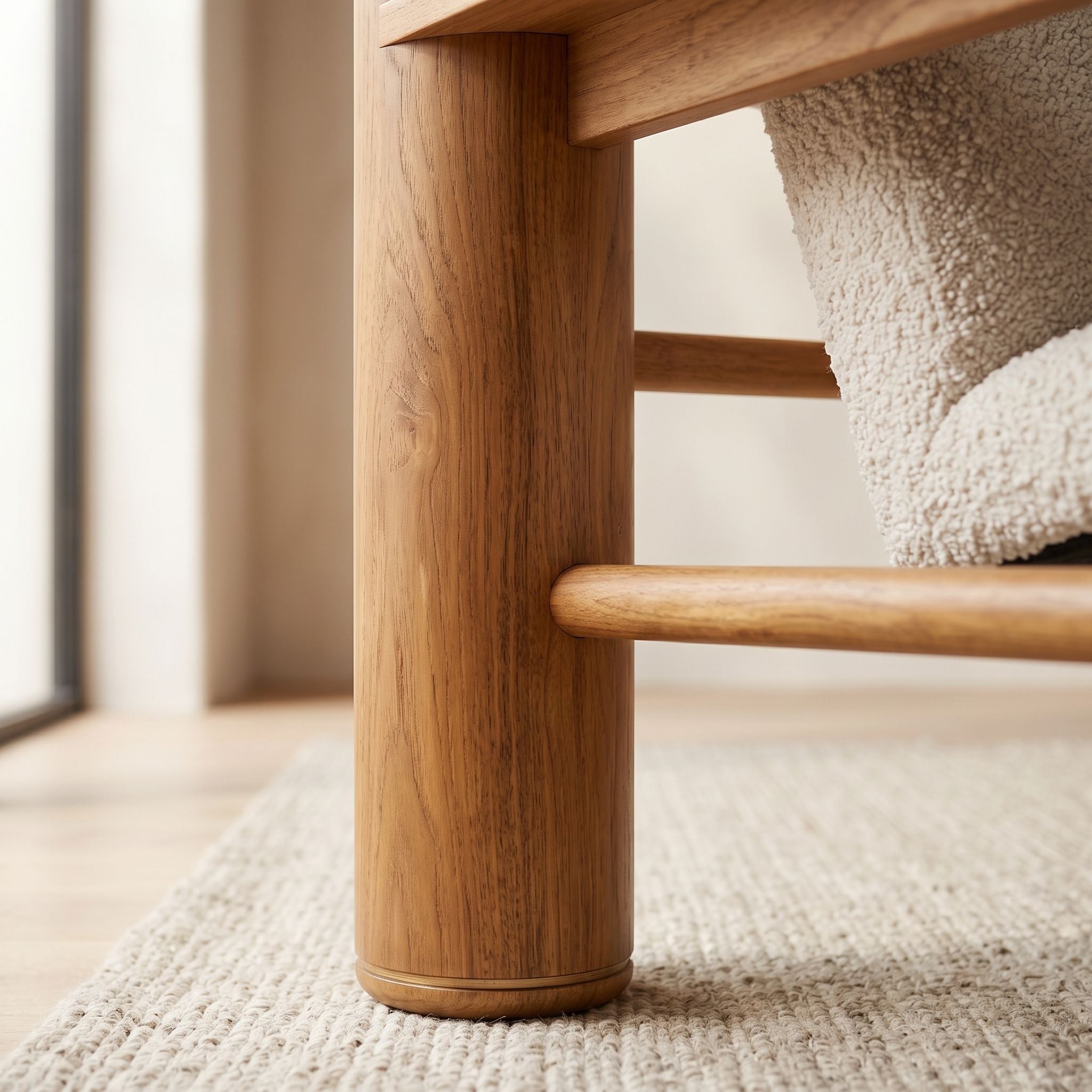 Teak Wood Lounge Chair