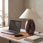 Rosewood Table Lamp