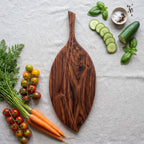 Leaf Shape Wooden Cutting Board