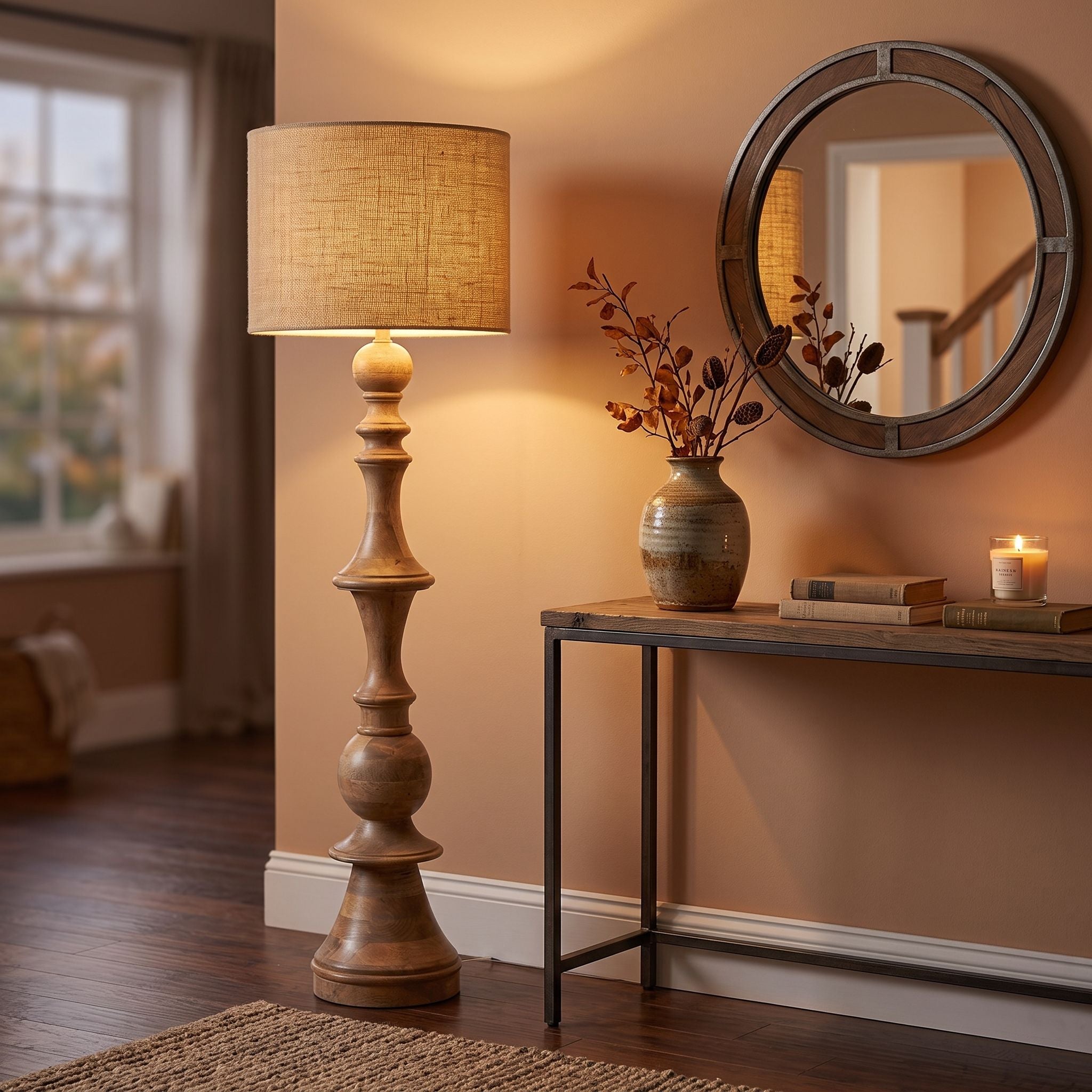 Vintage Style Floor Lamp