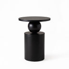 Sculptural Sphere Wood Coffee Table