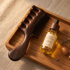 Wooden Comb and Scalp Massager